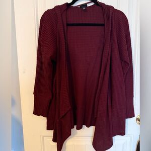 Torrid Open-Front Hooded Cardigan - Size 00